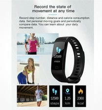 Fitness Smart Watch Activity Tracker Heart Rate For Women Men Oxygen BP Monitor