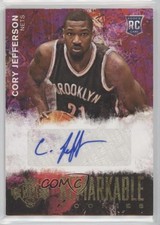 2014 Panini Court Kings Remarkable Rookie Signatures Cory Jefferson #31 Auto a7t