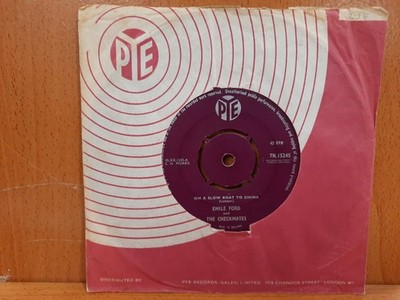UK 45 / Emile Ford and The Checkmates / 1960 / On A Slow Boat To China / That...