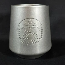Starbucks Perfect Pour Latte Mug 12oz Stainless Steel Vacuum Insulated Silver