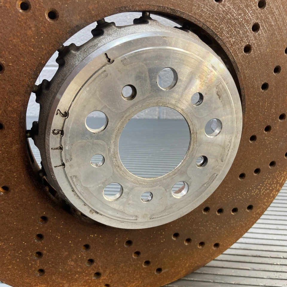 BMW M5 F90 2018-2023 rotor de freno delantero derecho ventilado rendimiento SHW Foto 3 de 4