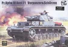 BORDER 1/35 scale Pz.Kpfw. IV Ausf. F1 Vorpanzer & Schürzen 3 in 1 - Kit BT-003