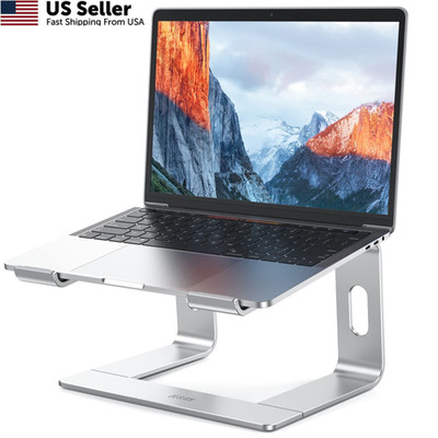 BESIGN LS03 Aluminum Laptop Stand, Ergonomic Detachable Computer B-Silver 