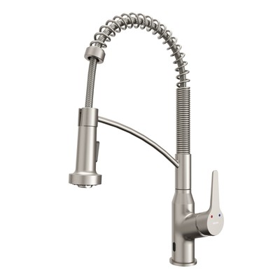 Karran USA KKF215 Alston 1.8 GPM 1 Hole Kitchen Faucet - Stainless Steel