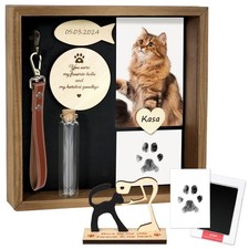 Cat Memorial Gifts for Loss of Cat, Pet Memorial Gifts for Cats, 8.6'' Shadow...