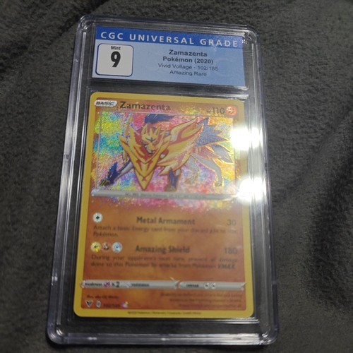 Zamazenta graded CGC 9.5 for sale on eBay