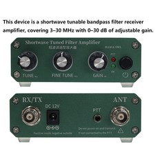 ANT zu RX/TX Schnittstelle Kurzwellen Tuning Verst&auml;rker f&uuml;r Funkager&auml;te3&ndash;30 MHz