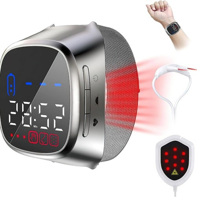 #ad Red Light Therapy Wristwatch Pain Relief Low Blood Pressure Heart Rate Detection $101.60