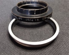 Series 6 VI Adapter 1-5/16" slip on to 42 mm Filter Adapter with Retaining Ring