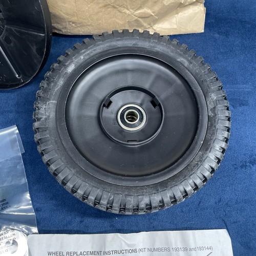Husqvarna Front Wheel Tire Kit 22" Sears Craftsman 532193144 193144 NOS - Picture 8 of 8