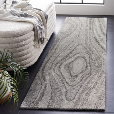 Safavieh Hand Tufted Abstract Collection Grey Area Rugs - ABT901F