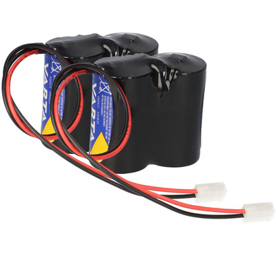 Ersatzbatterie kompatibel ABUS Security-Center für 2WAY-Funksirene 2x2er Set Var