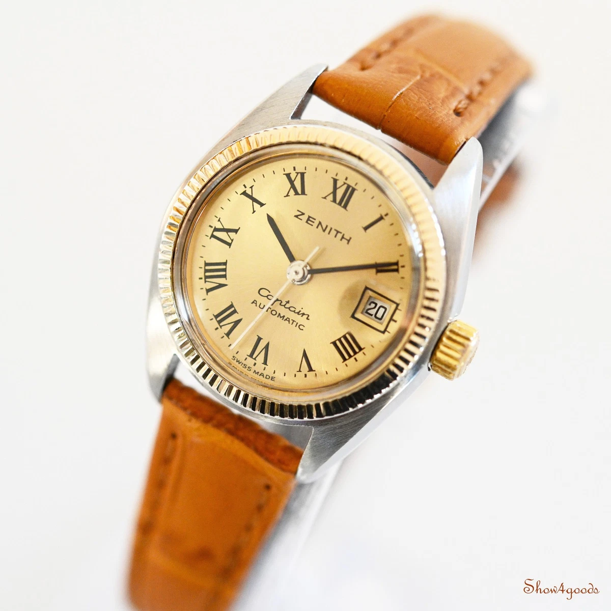 Chronostar Orologio Uomo Captain 2.0, Quarzo Con Data, Cinturino Acciaio, Cassa 43mm, Quadrante Verde R3753318004 - 3