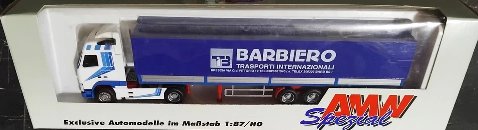 AWM 70809 Camion autoarticolato 5 assi VOLVO "BARBIERO" - scala H0 - Immagine 3 di 4