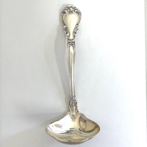 Vintage Gorham Sterling Silver Chantilly 6.75” Gravy Ladle - 73.5 Grams