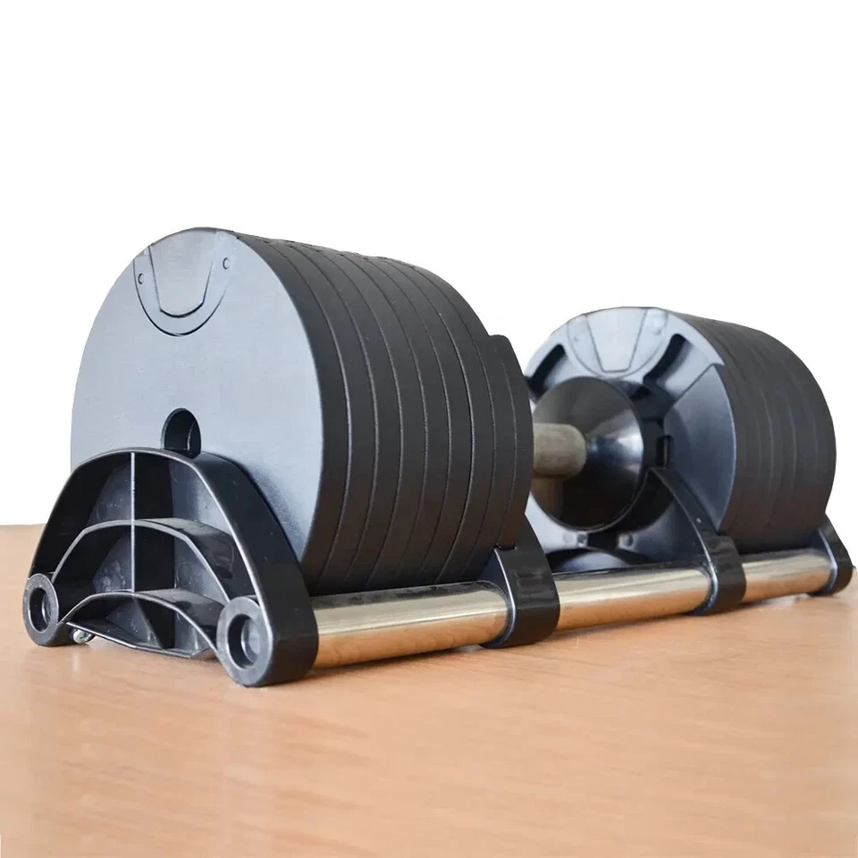 Juego de mancuernas ajustables 5-80/5-90 lb. Foto 3 de 4