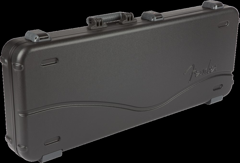 NEW Fender Deluxe Molded Hard Case For Strat/Tele BLACK, #099