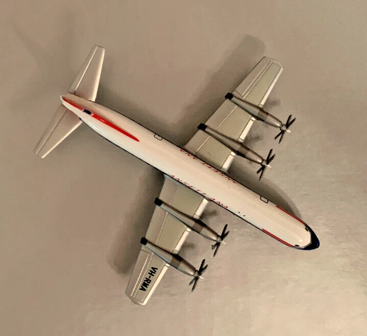 Electra L-188. Ansett-ANA. Die Cast Metal. New in Tin. 1:400 scale. Lockheed. - Image 3 of 4