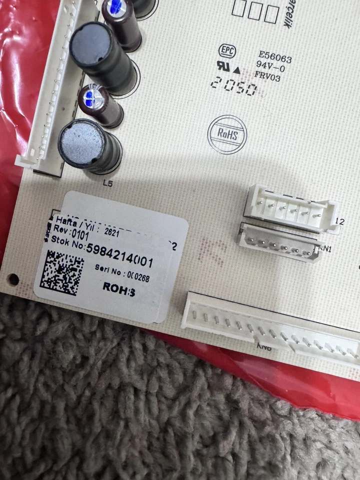 Placa de control Beko U2 Gr número de pieza 5931757901 AZ4870 | NR459 Foto 2 de 4