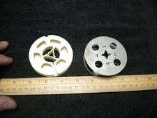 Vtg Film Reels Lot of 2 Reels One Plastic  Metal , Two differnt Sizes