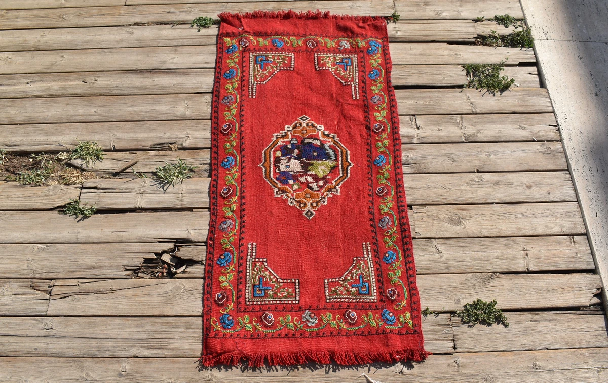 ORIENT TAPIS YAZD 424 X 282 CM Yasd Bleu Foncé Rouge de Perse Noué à la