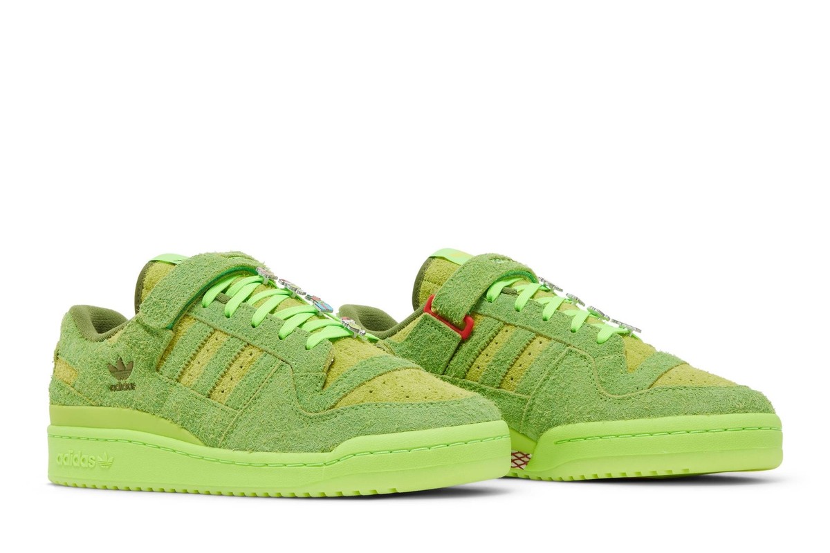 Size 12.5 - adidas Dr. Seuss x Forum Low The Grinch for sale