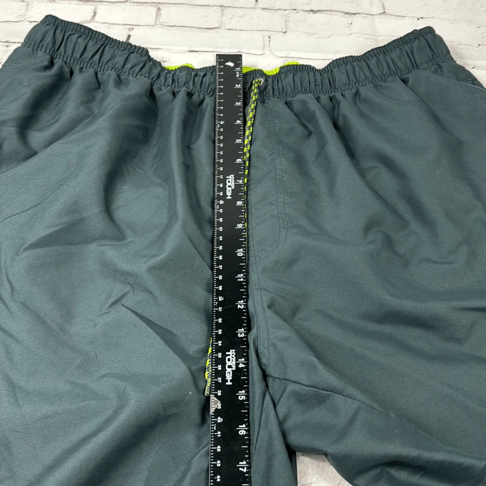 Мужские пляжные шорты Ocean Pacific OP 2XL XXL с сетчатой подкладкой зеленые - Изображение 3 из 4