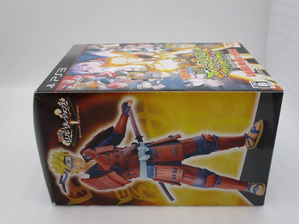 PS3 Narutimate Storm Revolution LaLaBit Market Limited w/ Naruto Figure Japan - Image 4 of 4