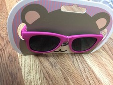 Foster Grant Kids For ages 3 Sunglasses 100 Uva/Uvb Protection PINK NWT