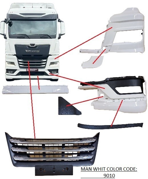 Unterfahrschutz MAN TGX TGS Euro 6 Stossstange In Brandenburg - Frankfurt (Oder