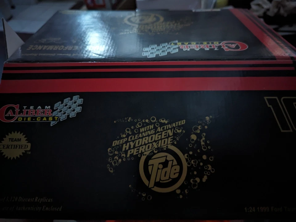 1/24 Ricky Rudd 1999 Tide Hydrogen Peroxide Team Caliber Diecast - Image 4 of 4