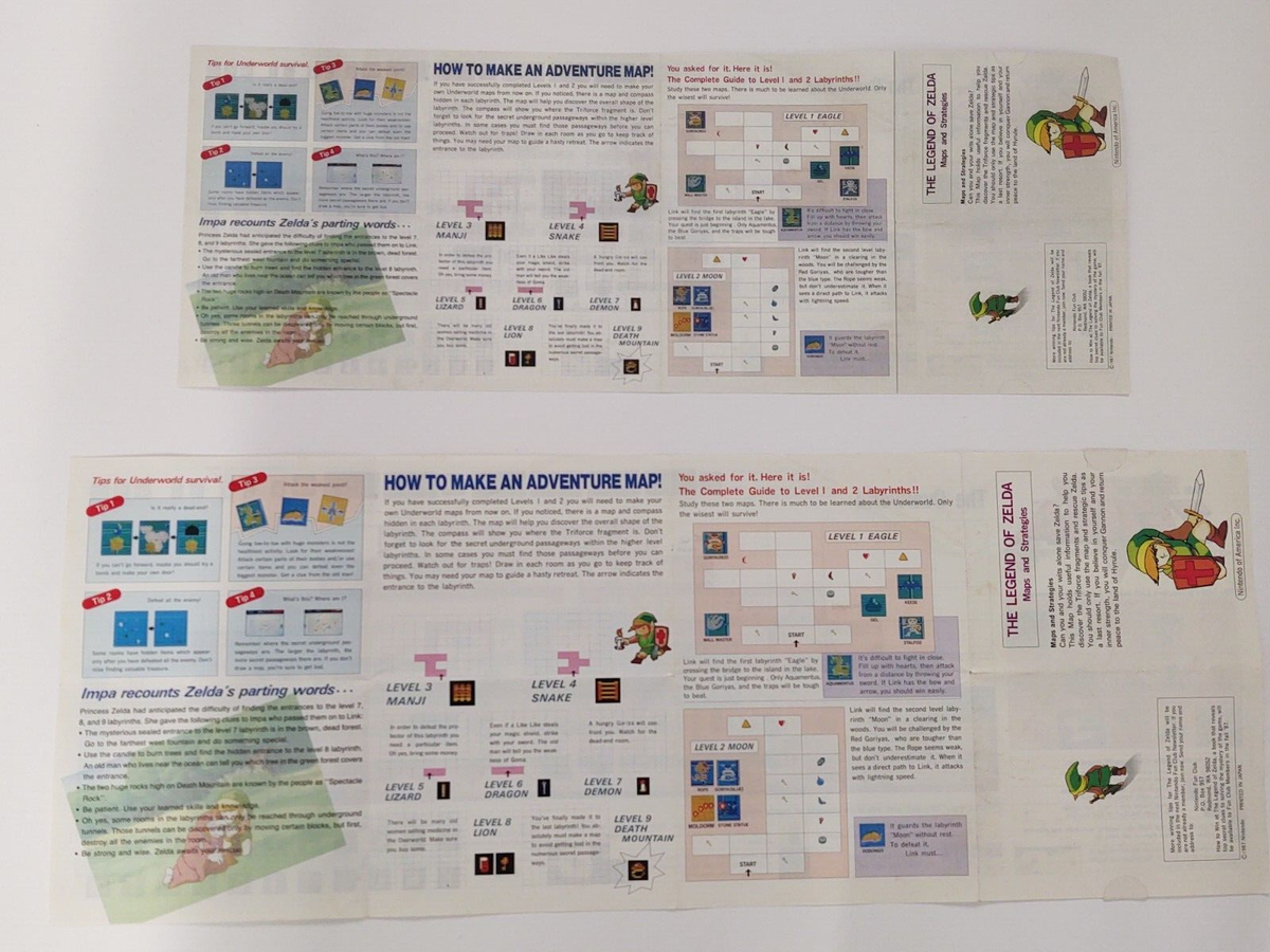 Zelda Levels Nes Map The Legend Of Zelda Maps Zelda Xtreme