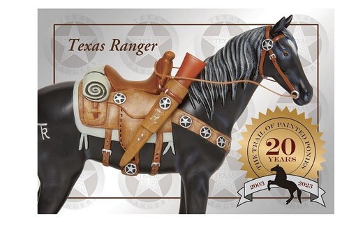 Texas Ranger Painted Pony Figurine - Bild 4 von 6