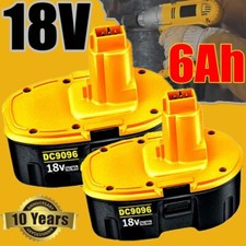 2PACK 18V For Dewalt 18 VOLT DC9096 DC9098 NiMh Battery DC9099 Replacement