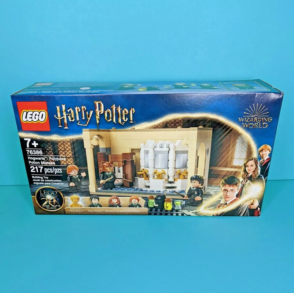 Lego Harry Potter 76386 Hogwarts Polyjuice Potion Mistake 217 Pcs New  Sealed Set