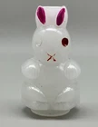 Amico Japan Easter Bunny Milk Glass Only Lantern Lamp 1950s RARE (C1A)