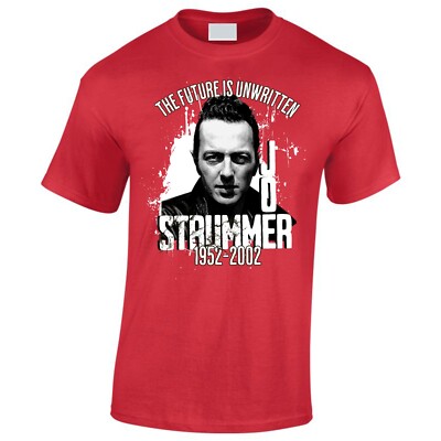 Joe Strummer T-Shirt Homage The Clash Punk Rock Original Design | eBay