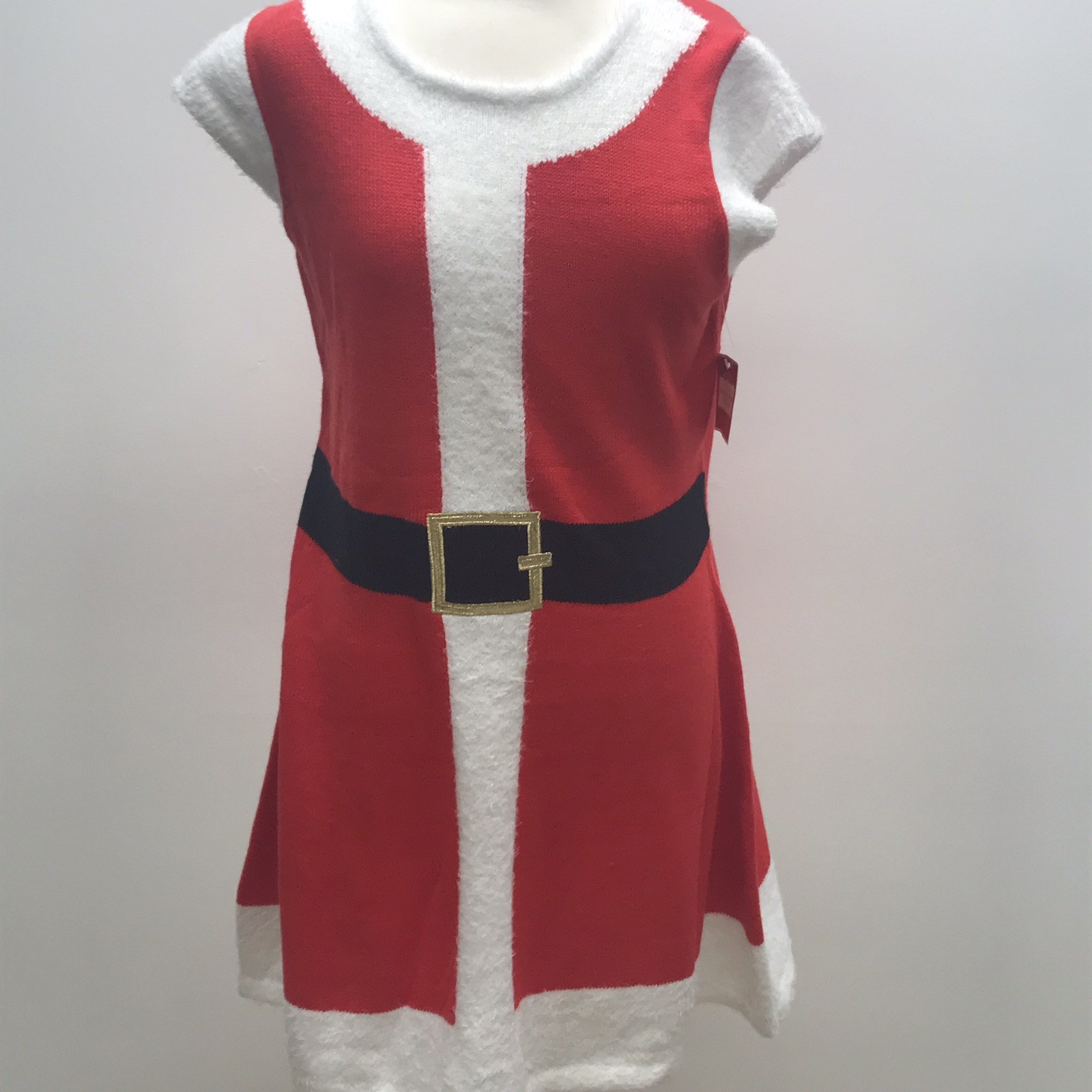 holiday time ugly christmas sweater dress