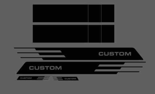 Ford Transit Custom Grafik Flügel und Motorhaubenstreifen Aufkleber M Sport - Bild 1 von 3