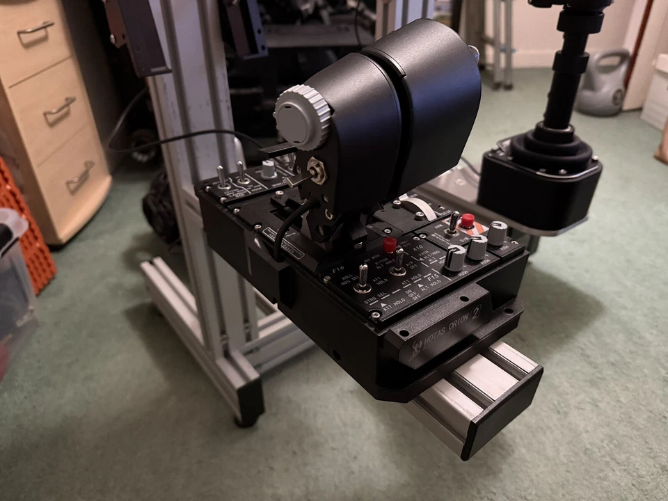 Quick Release Throttle Base For Winwing Orion 2  with 2x Throttle plates - Image 4 of 4