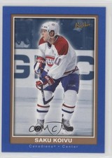 2005-06 Upper Deck Bee Hive Blue Saku Koivu #46 0e3