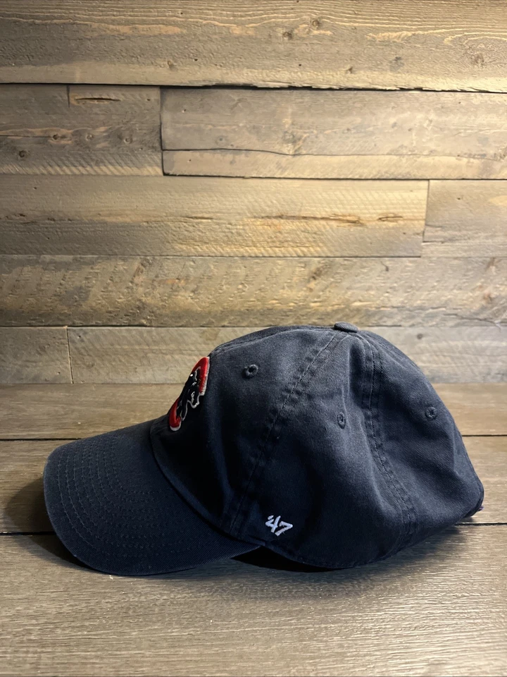 Gorra gorra azul MLB de béisbol con tirantes de los Chicago Cubs franquicia Foto 2 de 4