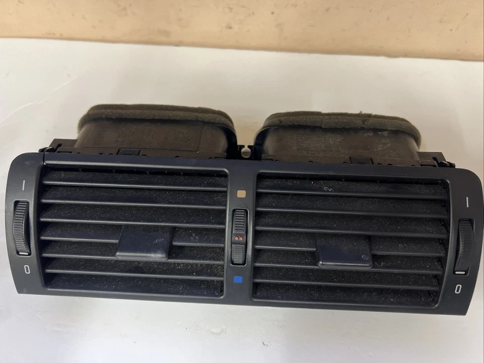 BMW E46 1999 2006 tablero central conjunto de ventilación de aire OEM 325i 330i 325ci 330ci M3 OEM Foto 2 de 4