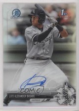 2017 Bowman Chrome Prospect Refractor 361/499 Luis Basabe Alexander Auto 7eo
