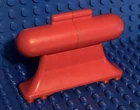 (1) LEGO Red Boat Keel Weighted Brick Vintage Ship 1118 315 775 316 709