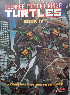 Teenage Mutant Ninja Turtles Book IV 1988 Eastman Laird TMNT Comic Rare