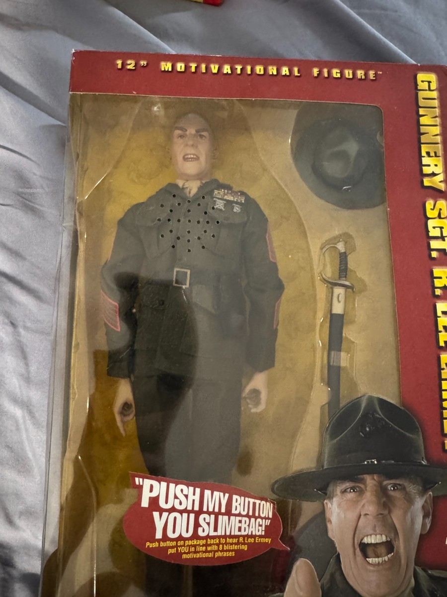 R. Lee Ermey Full Metal Jacket 24X36 Poster iconic as Gunnery. Sgt