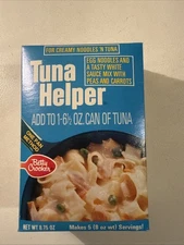 Vintage 1970s Box Of Betty Crocker Tuna Helper NOS Full Unopened
