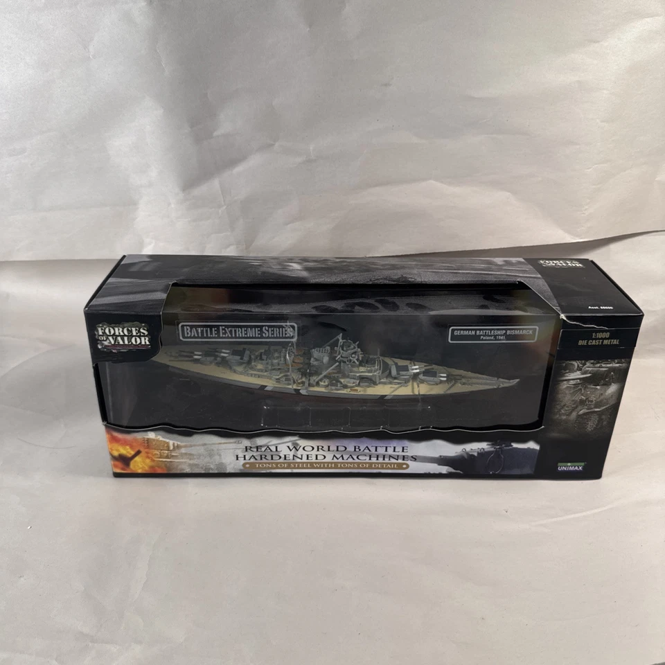 Unimax Forces of Valor German Battleship Bismarck 86001 NIB - Image 3 of 4