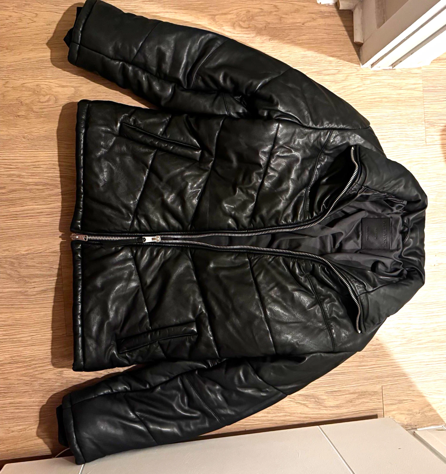 AllSaints Furse Boxy Puffer Jacket – Size M image 1
